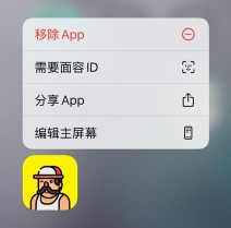 iPhone如何使用面容ID访问并隐藏app？